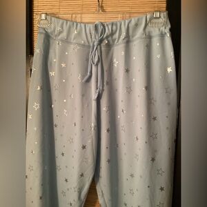 Vintage Y2K Starry Blue Lounge Pants Sz S Pajama Pants EUC pj’s